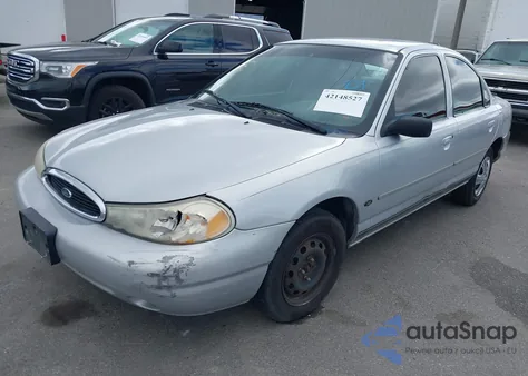 2000 Ford Contour Se Sport из США, поврежденный, VIN 1FAFP66LXYK134000